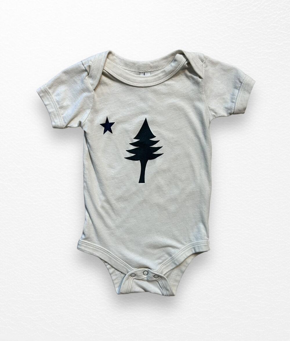 Original Maine State 1901 Flag Bodysuit, 6-12 Months